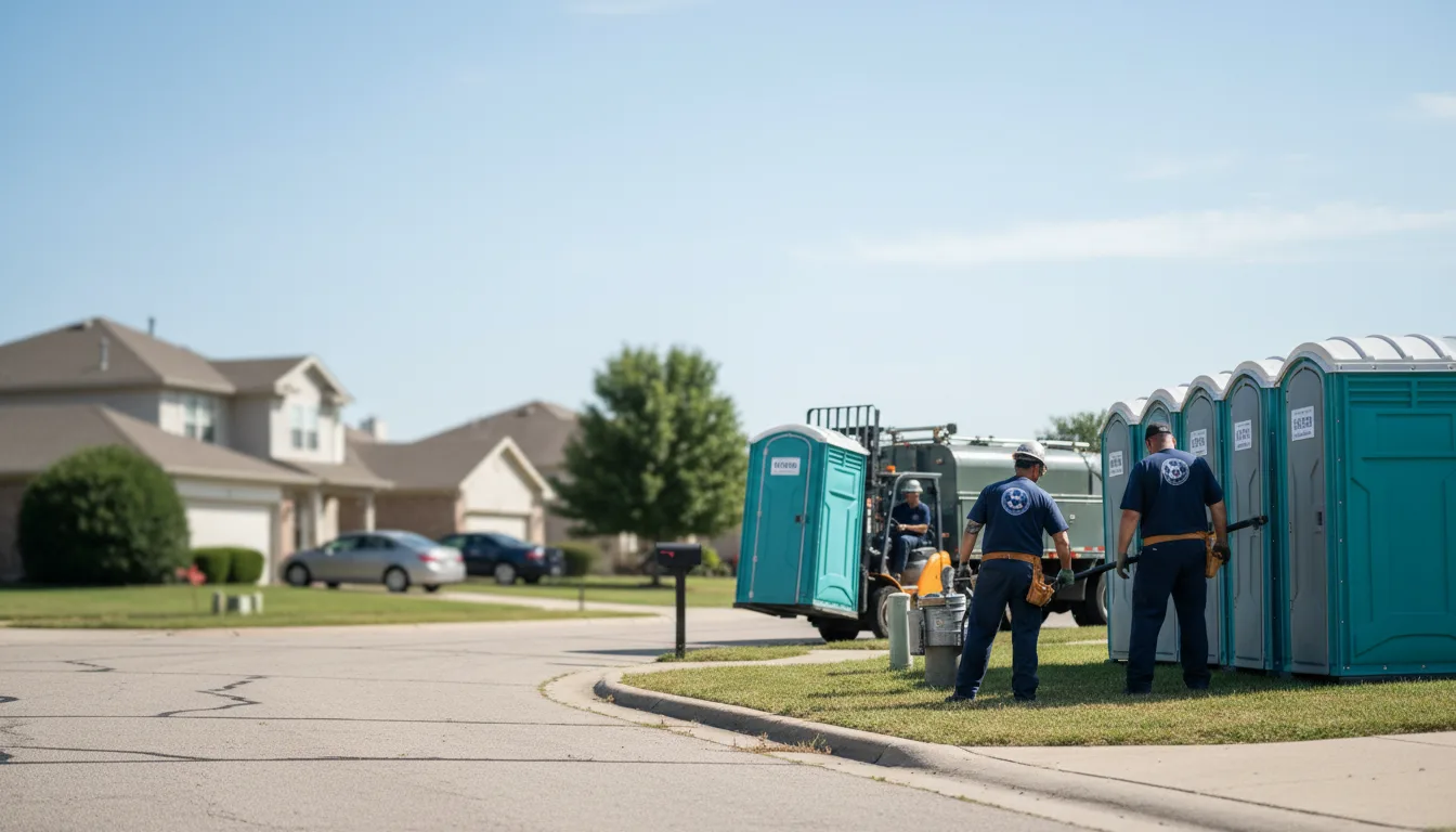 Porta Potty Rental in Frankfort, KY near me